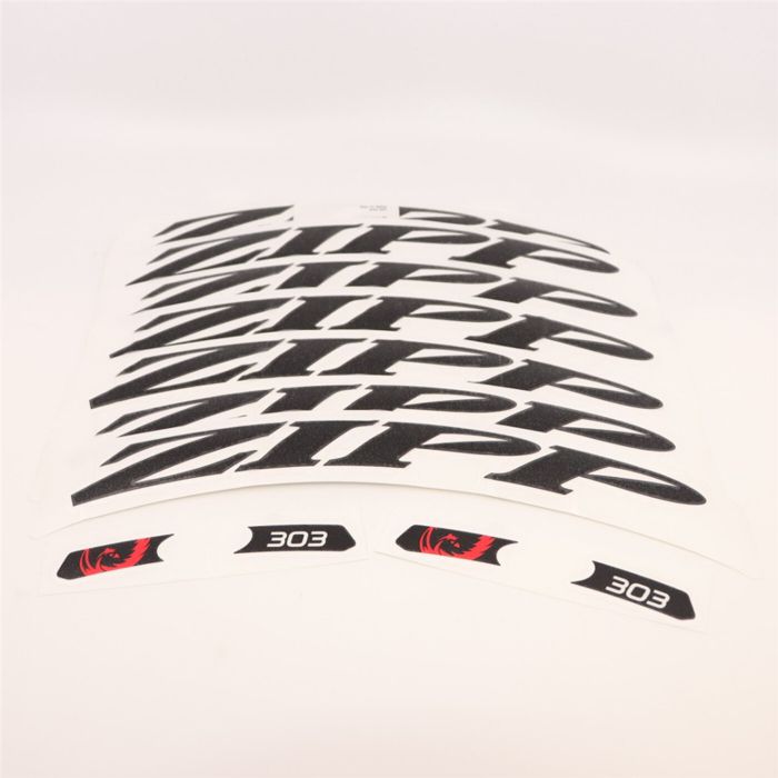 Wheel Decal Set Zipp 303 for one wheel matte black main product photo